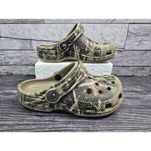 Crocs Kids Classic Realtree Camo Clogs Size C10 - Toddler/Little Kid Camouflage